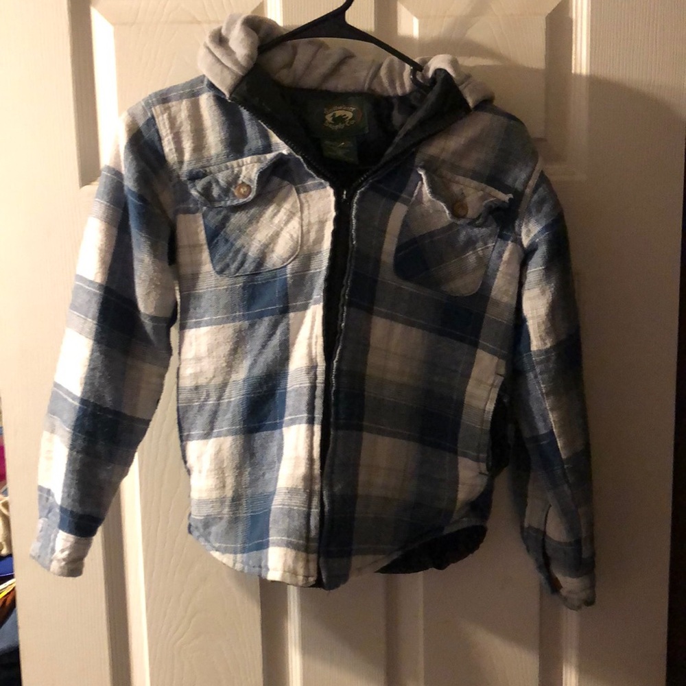 Boys plaid jacket from StillWater Supply Co.